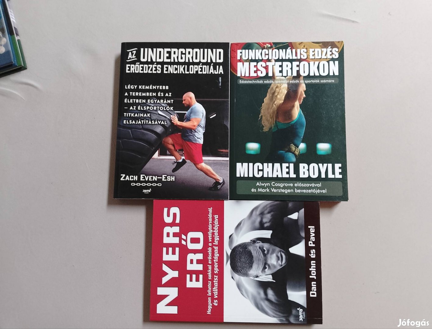 Testépítés, edzés, sport könyvek