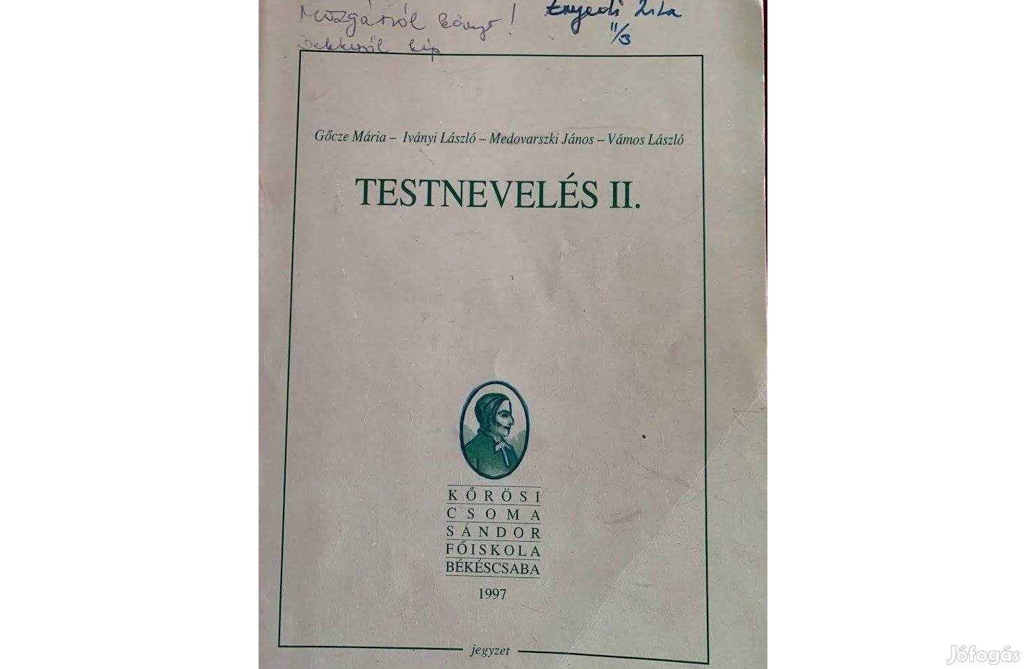 Testnevelés II. tankönyv