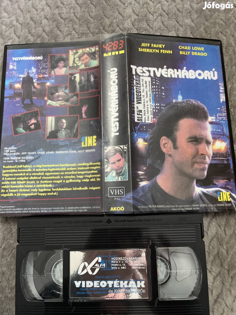 Testvérháború vhs kistok alfa akció