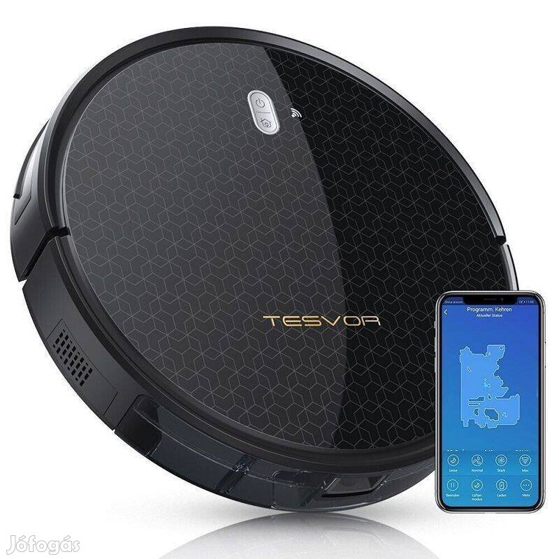 Tesvor M1 intelligens robotporszívó, hangvezérléssel, távirányítóval