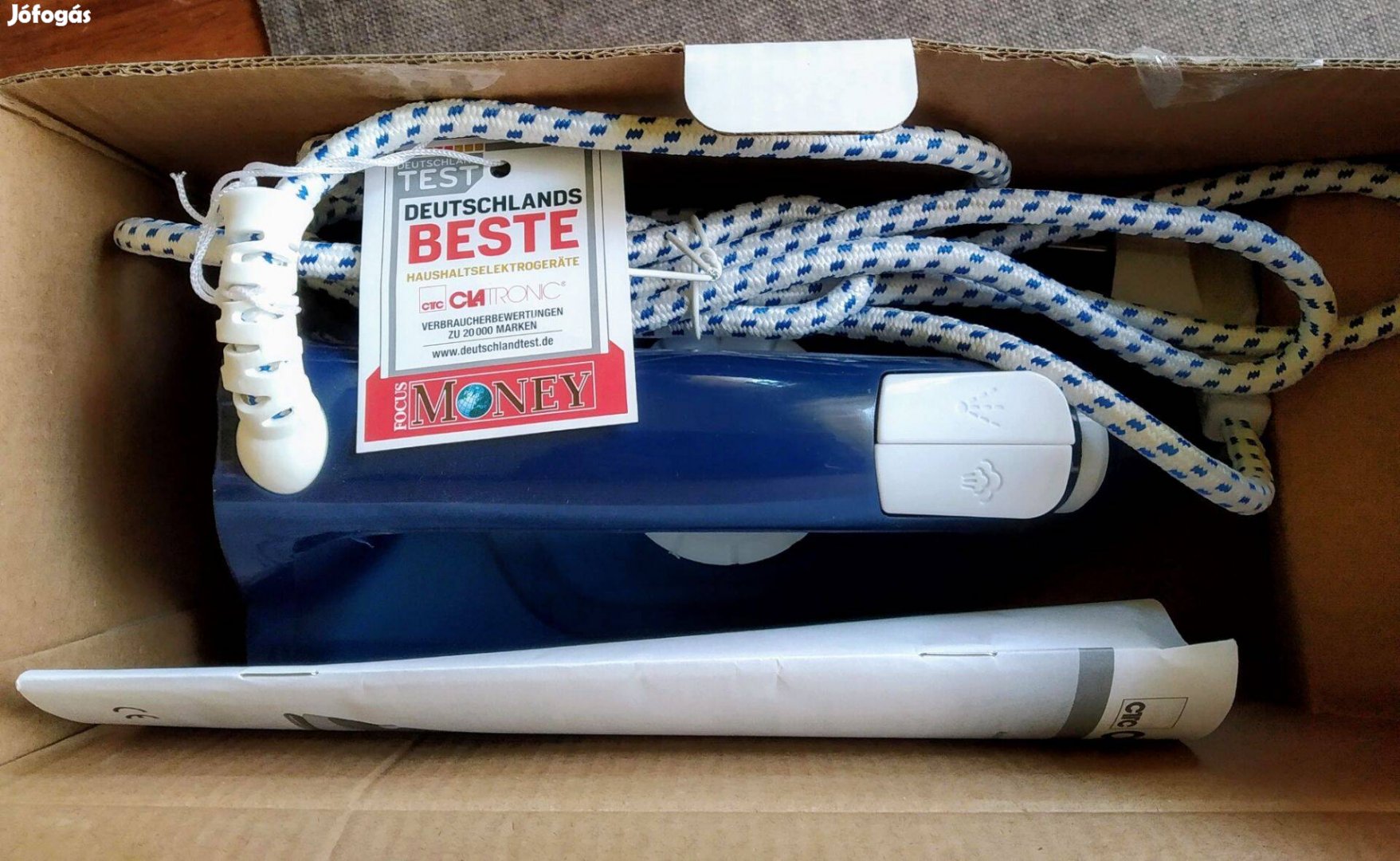 Teszt győztes Új gőzölős vasaló német minőség Sok Mást Is