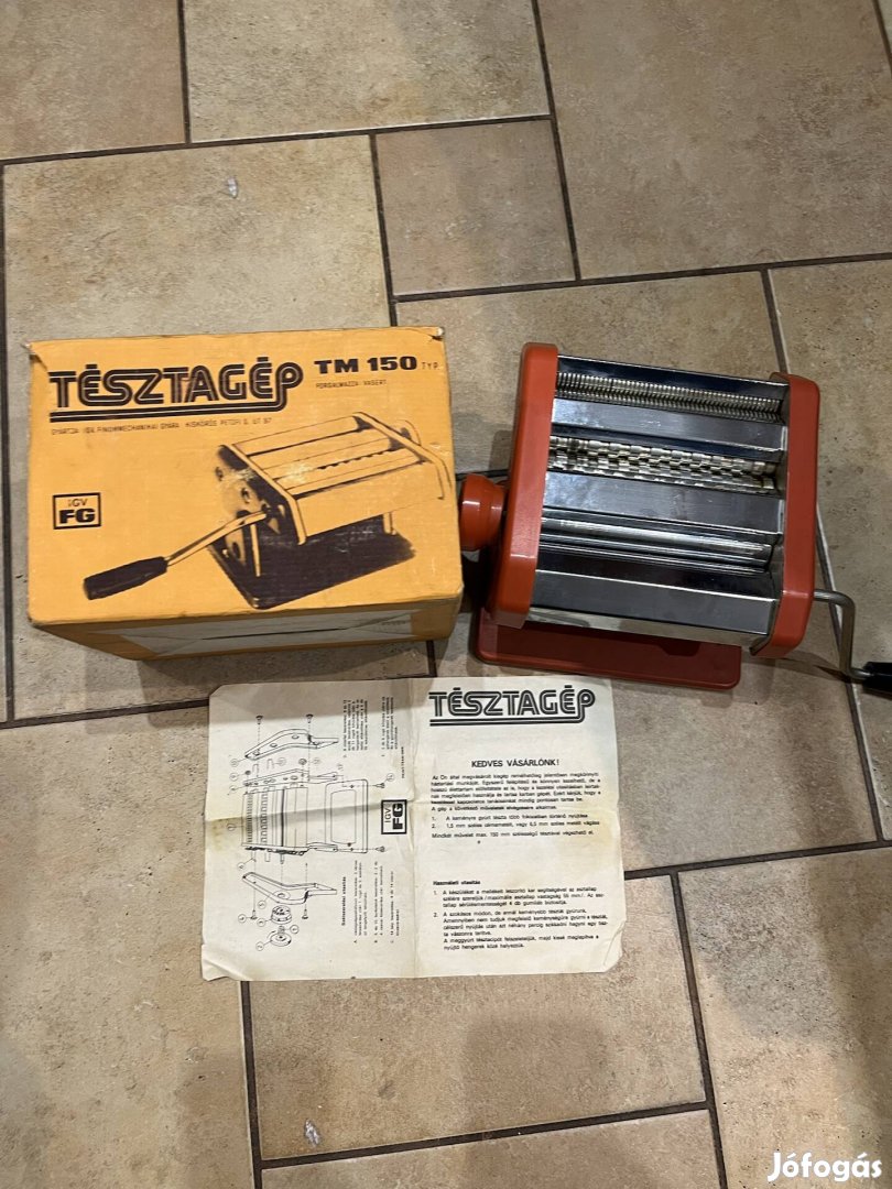Tészta készito gép retro