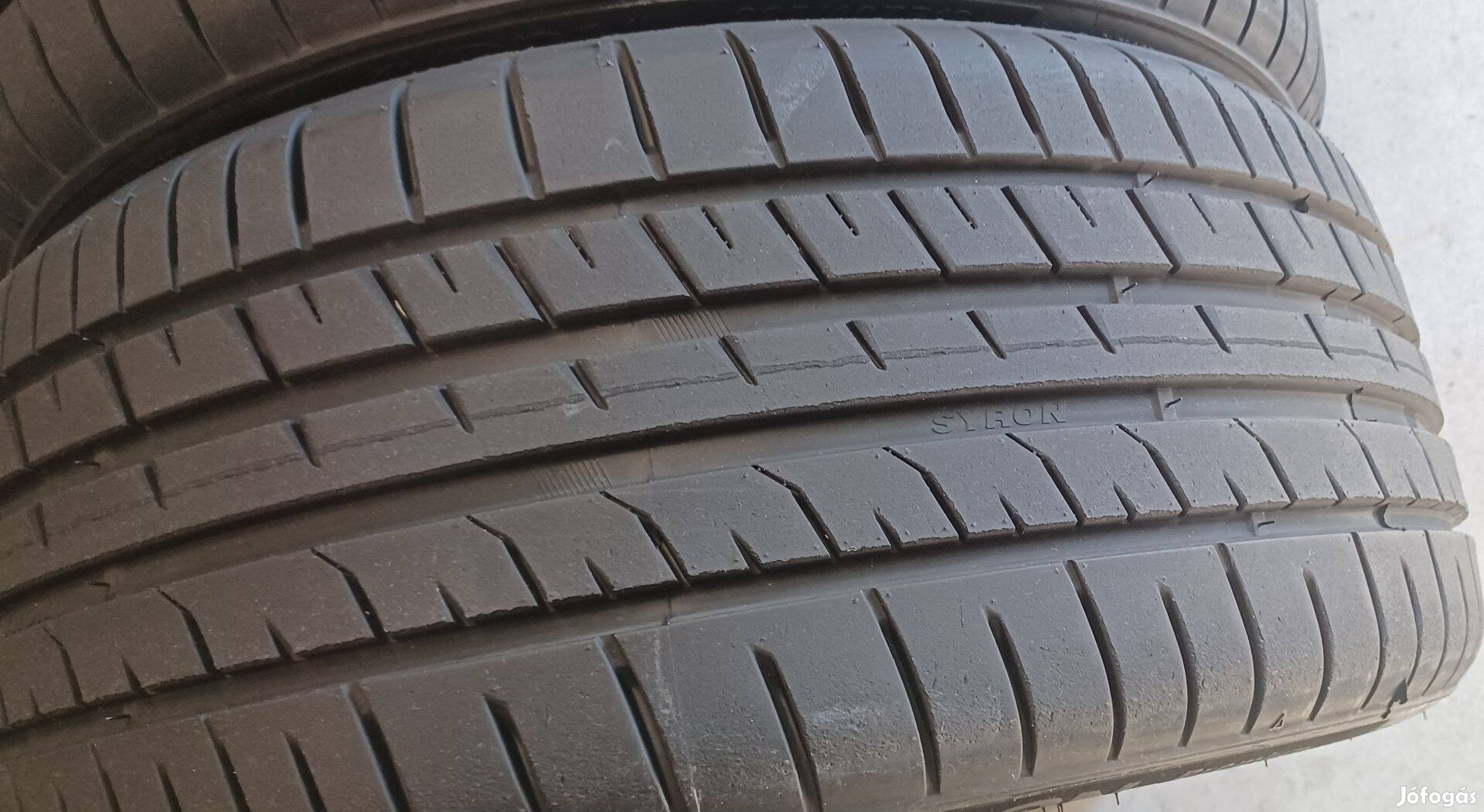 Tesztgumi! Syron Premium 225/40 R18 nyári gumik 80e./4db