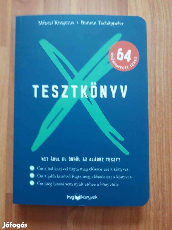 Tesztkönyv (64 önismereti teszt, HVG könyv)