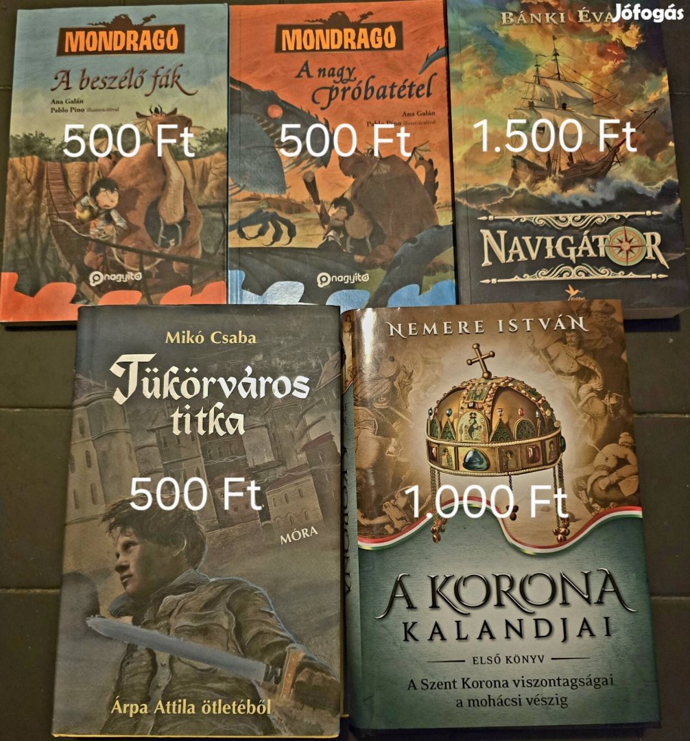 Téti I., Marék V., Balázs Á., Nemere I., Mikó Cs. könyvei, Mondragó