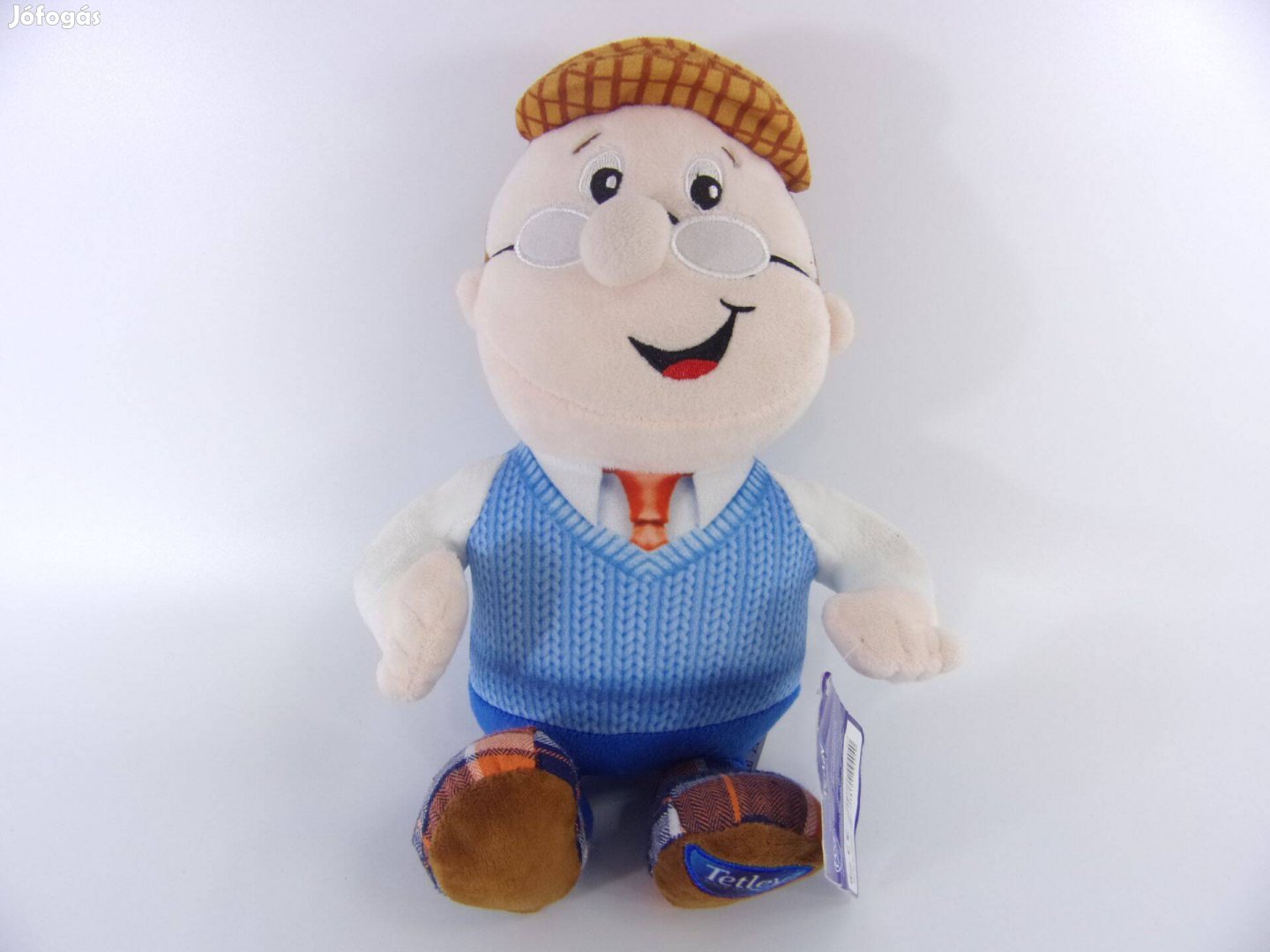 Tetley plüss figura