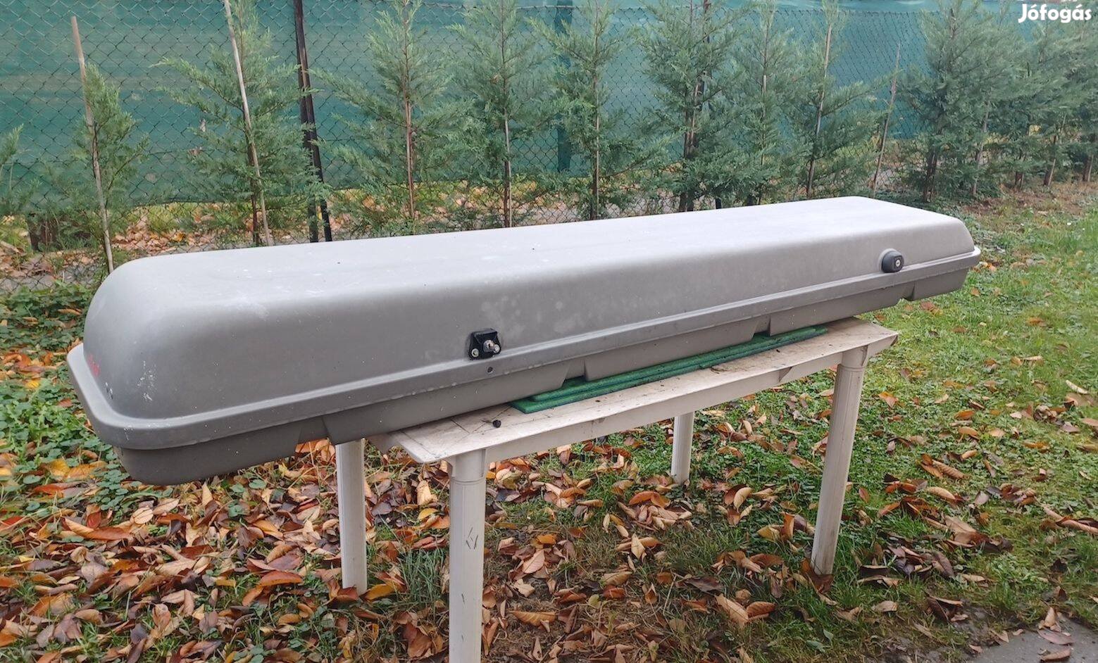 Tetőbox síbox horgászdoboz 225x45 cm