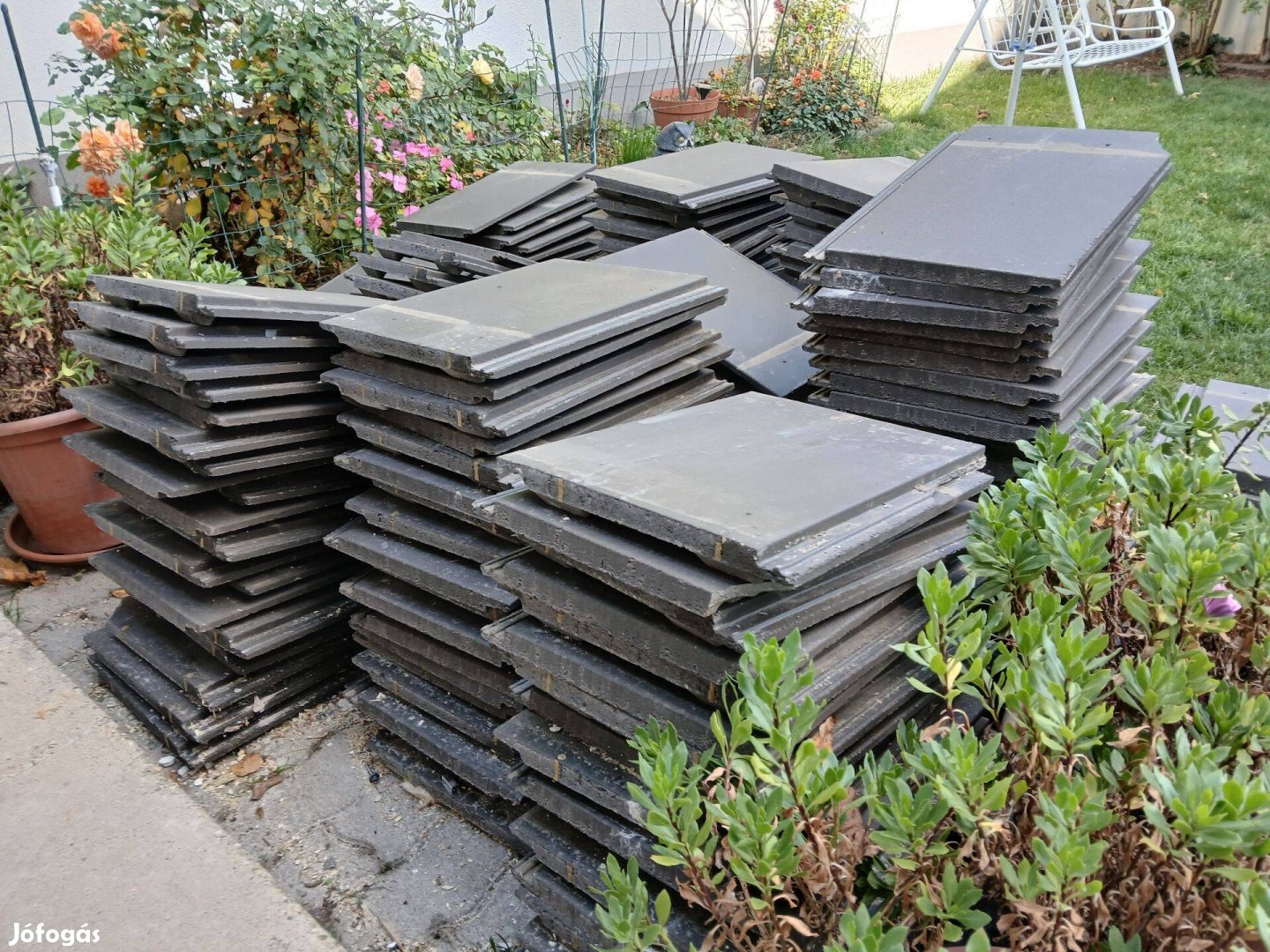 Tetőcserép bontott eladó