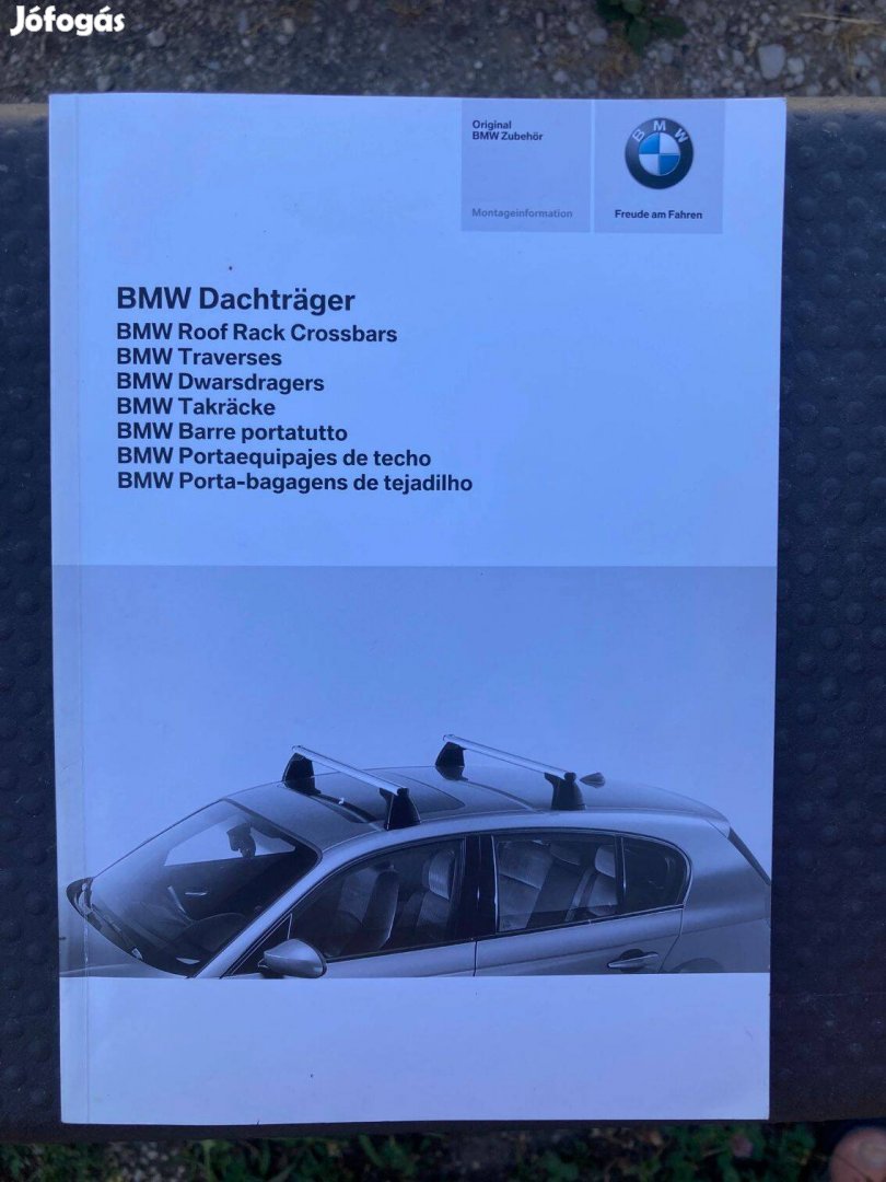 Tetőcsomagtartó BMW-re