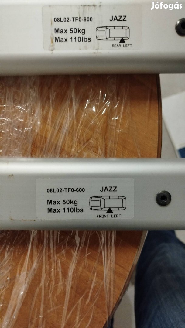 Tetőcsomagtartó (gyári) Honda Jazz-hez