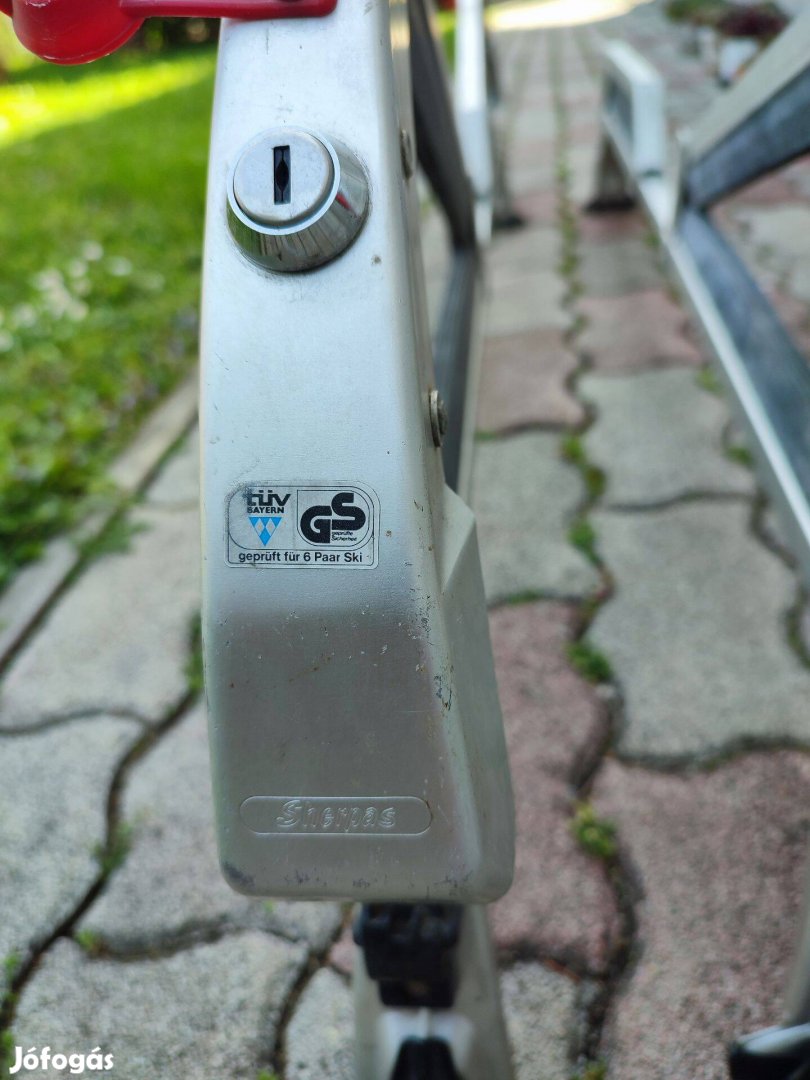 Tetőcsomagtartó, síléctartó