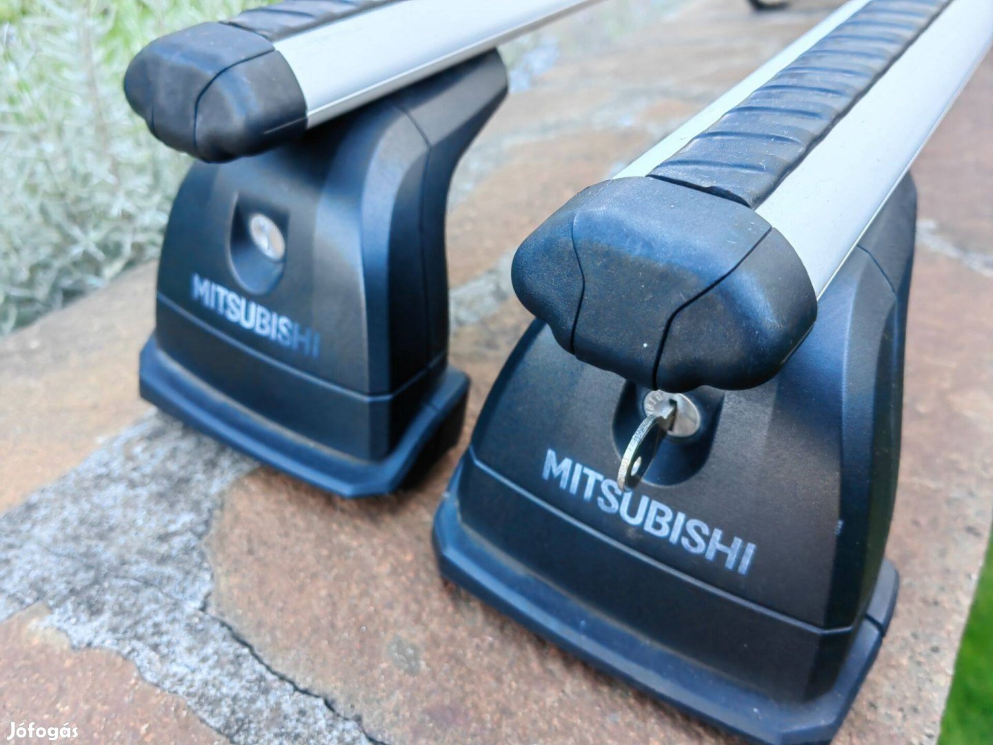 Tetőcsomagtartó gyári alu mitsubishi ASX 2010-2022 fixpontos újszerű