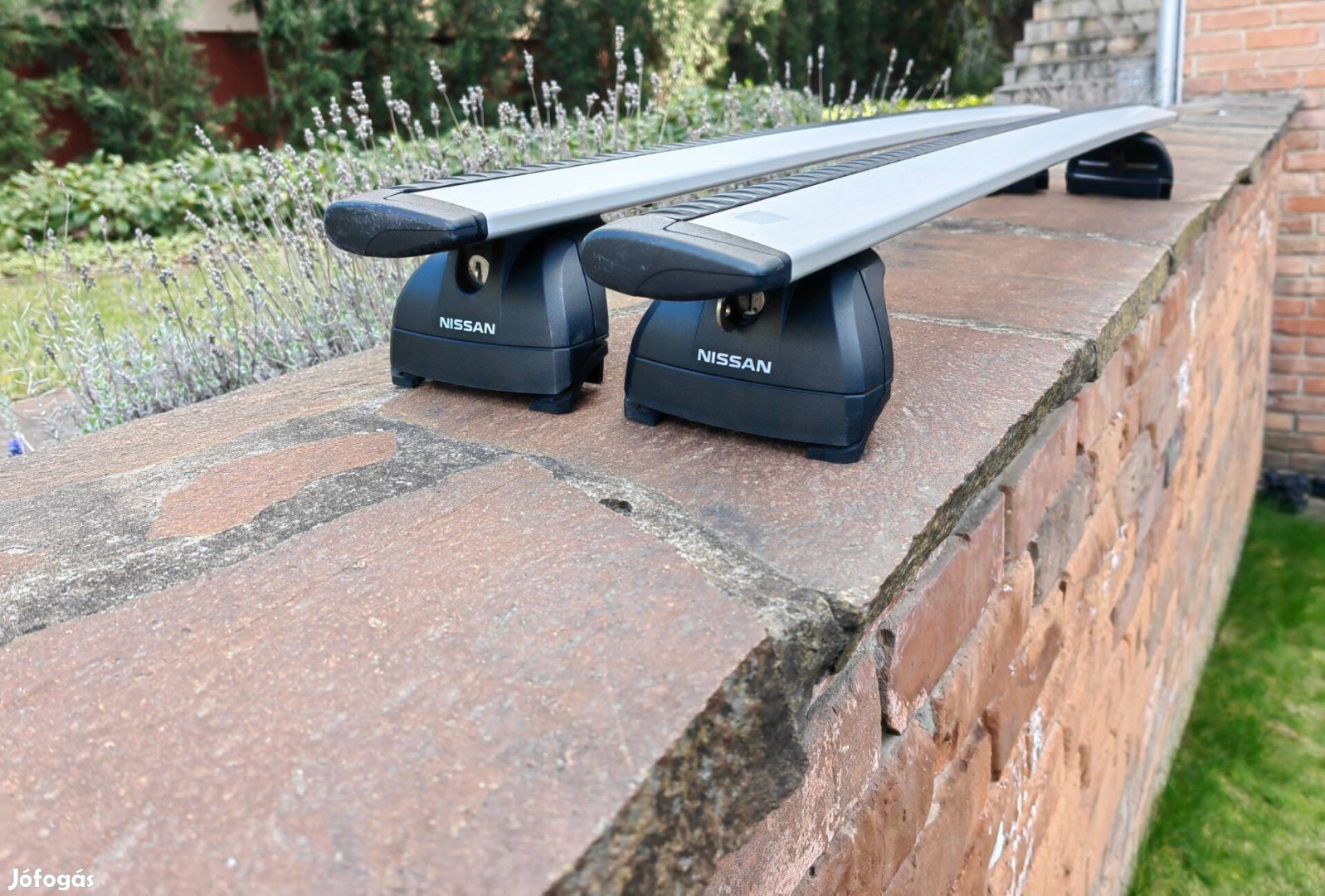 Tetőcsomagtartó gyári alu thule wingbar nissan qashqai 2021-2025 újsz!