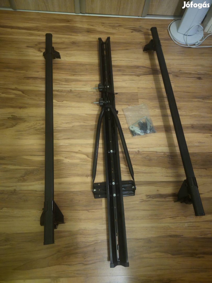 Tetőcsomagtartó szett kerékpártartóval