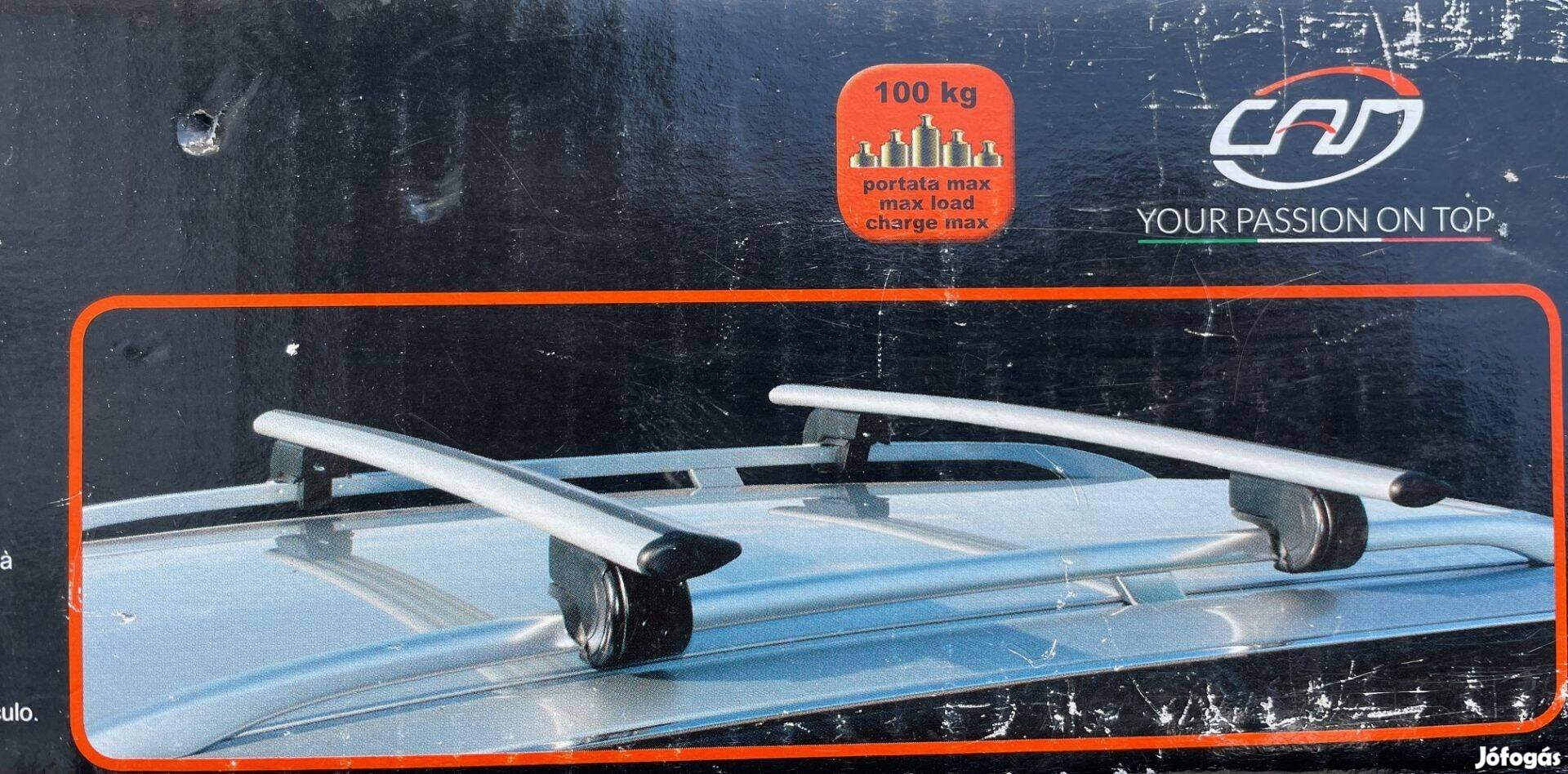 Tetőcsomagtartó tetőkorlátos autóra - CAM -Skoda Octavián használt