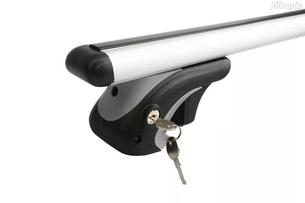 Tetőcsomagtartó tetőrúd alumínium kulccsal zárható