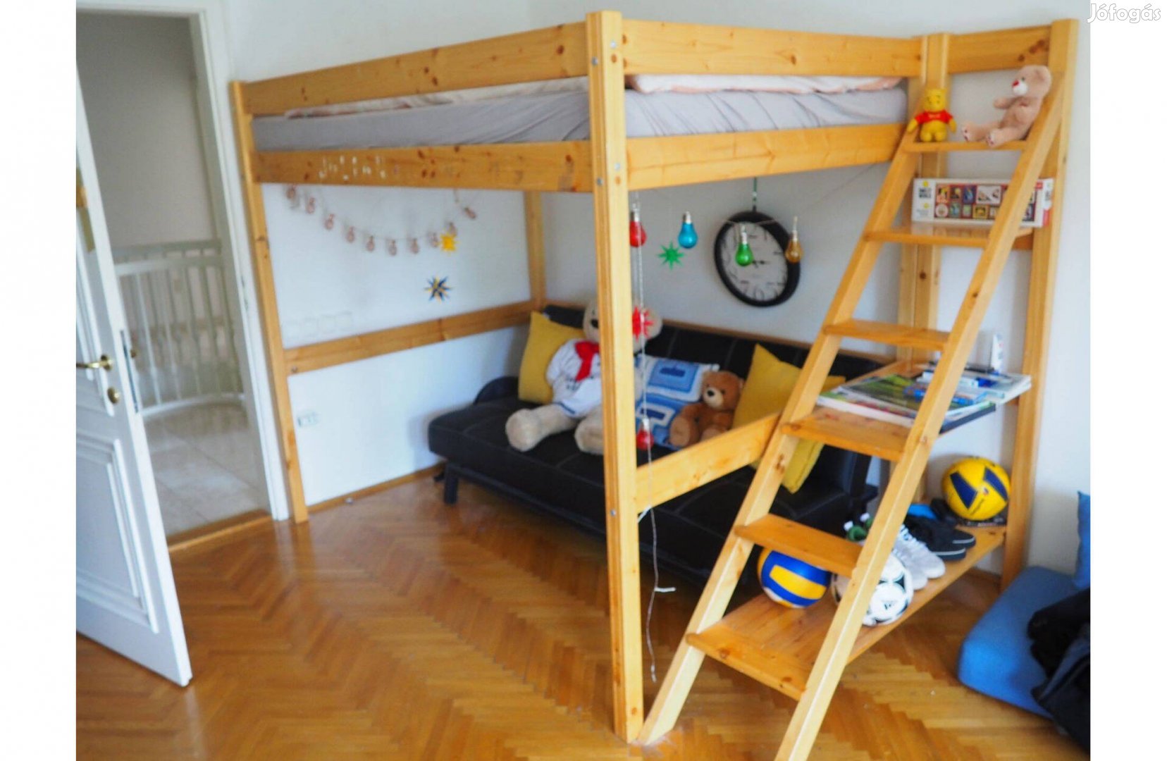 Tetőtéri ágy gyerekeknek / Loft bed for children 250x147x183cm