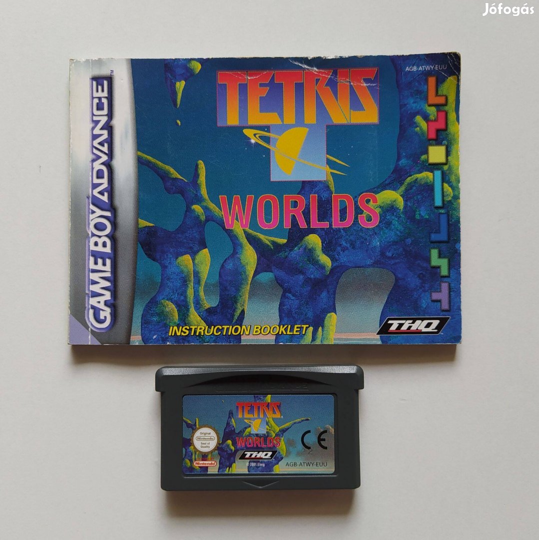 Tetris Worlds GBA Game Boy Advance Nintendo