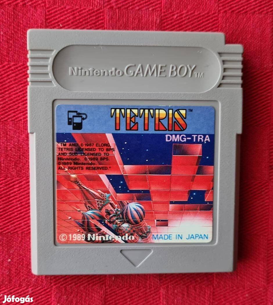 Tetris (Nintendo Game Boy) color advance gameboy Kult Angol nyelvű