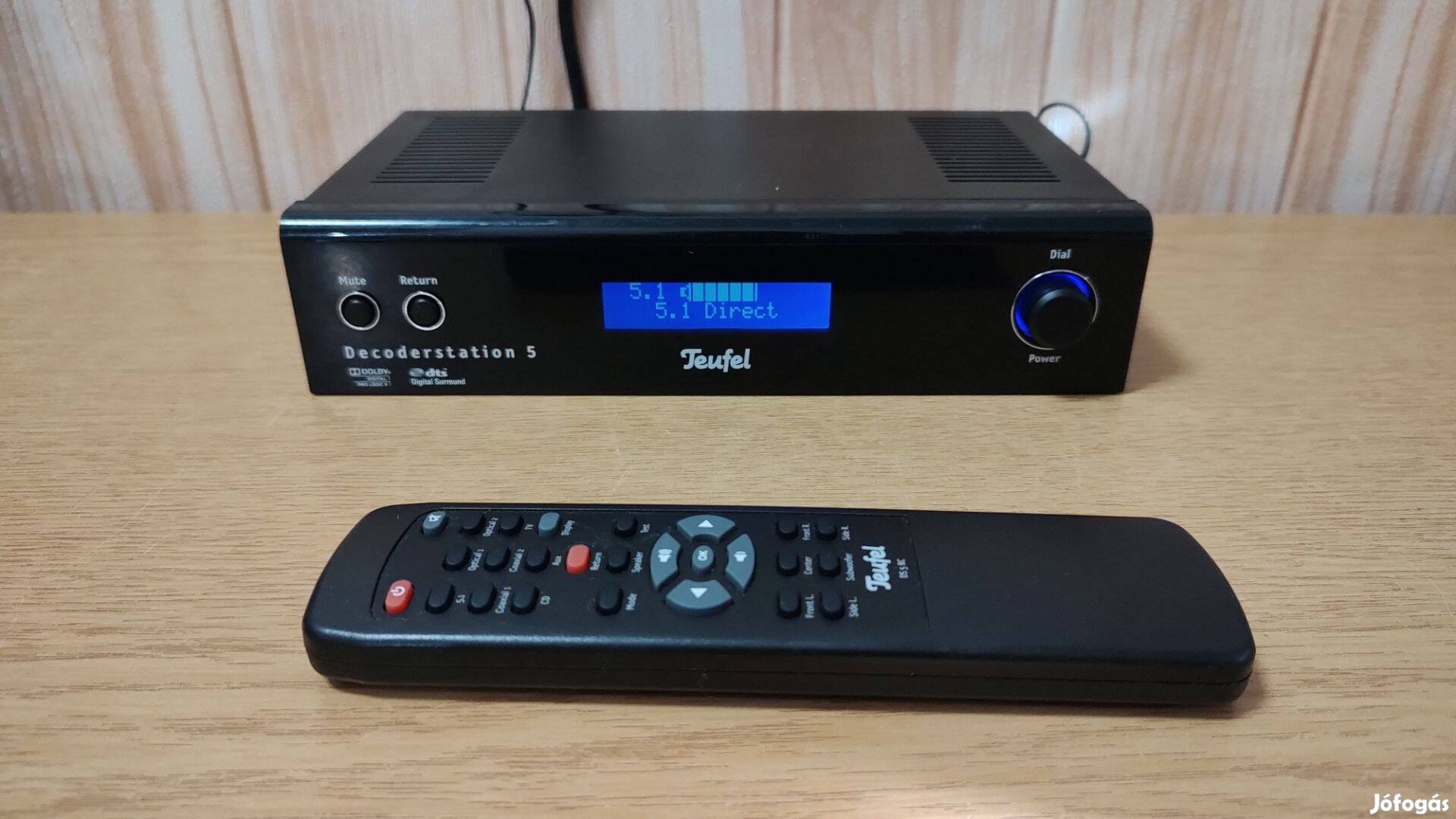 Teufel Decoderstation 5, Dolby Digital előfok garanciával