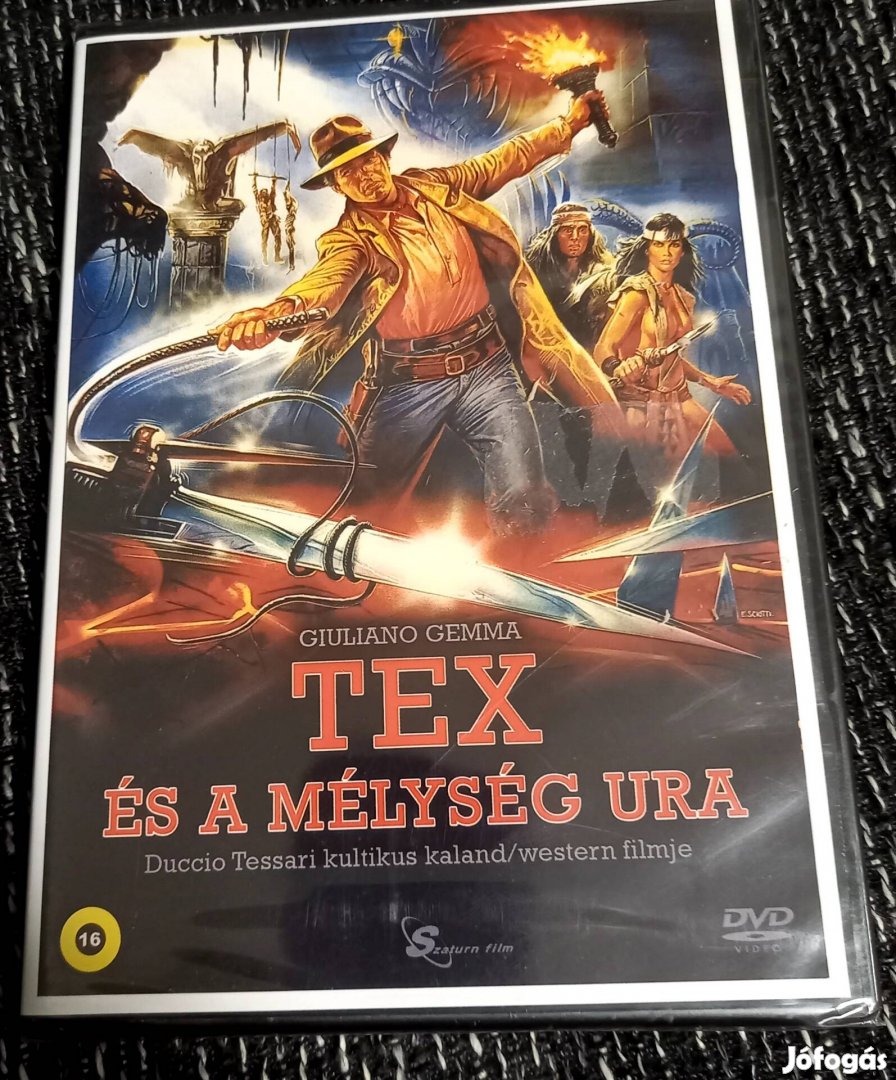 Tex a mélység ura - western dvd- bontatlan