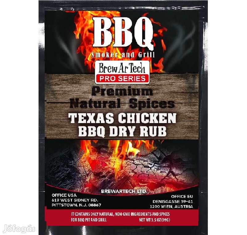 Texas Chicken BBQ Rub fŰszerkeverék 100g  (2902)