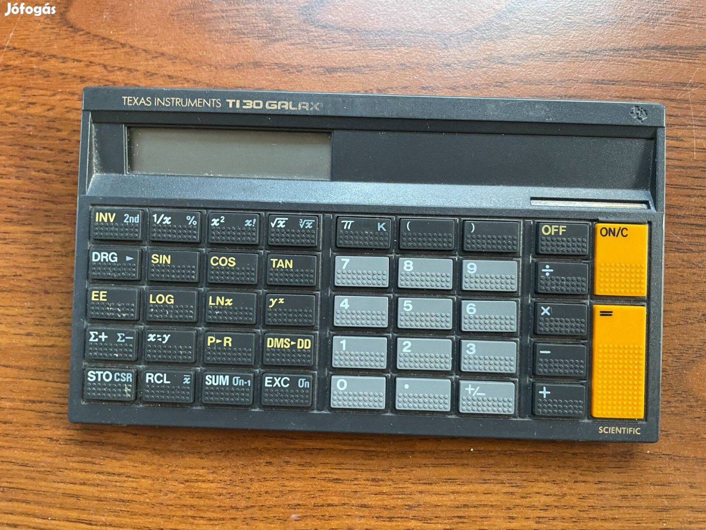 Texas Instruments TI30B Galaxy retró számológép