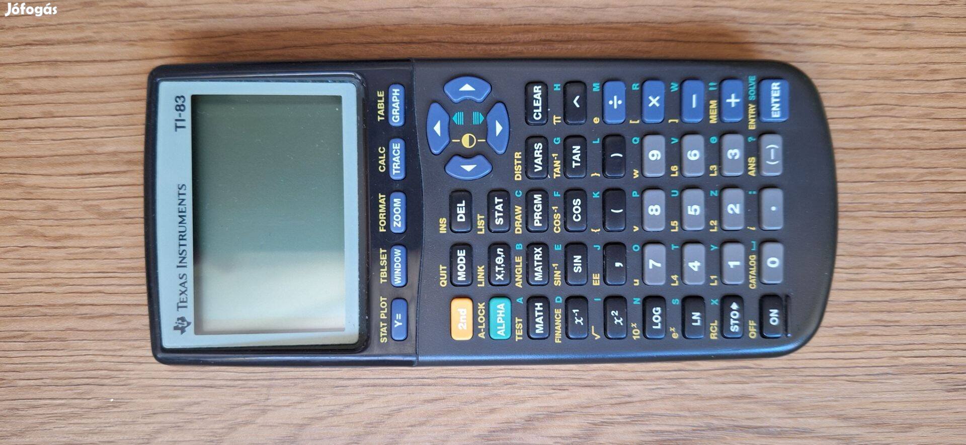 Texas Instruments TI-83 tudományos, programozható számológép