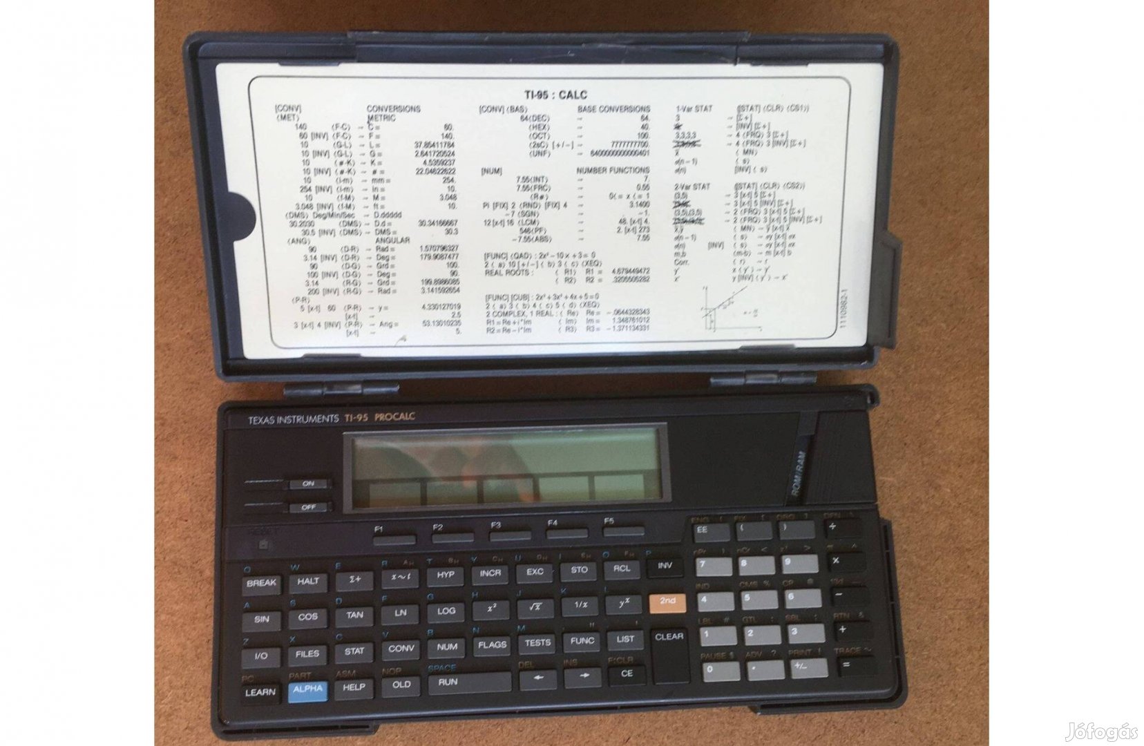 Texas Instruments TI-95 Procalc programozható tudományos számológép