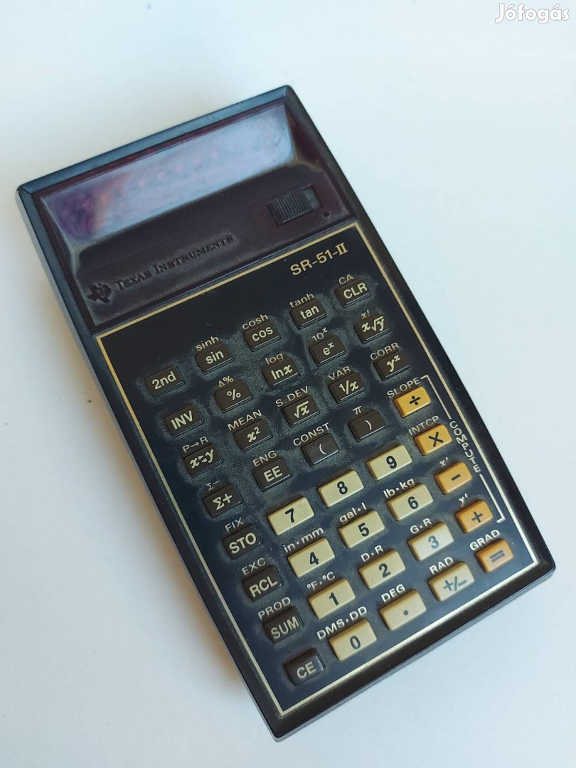 Texas Instruments vintage számológép