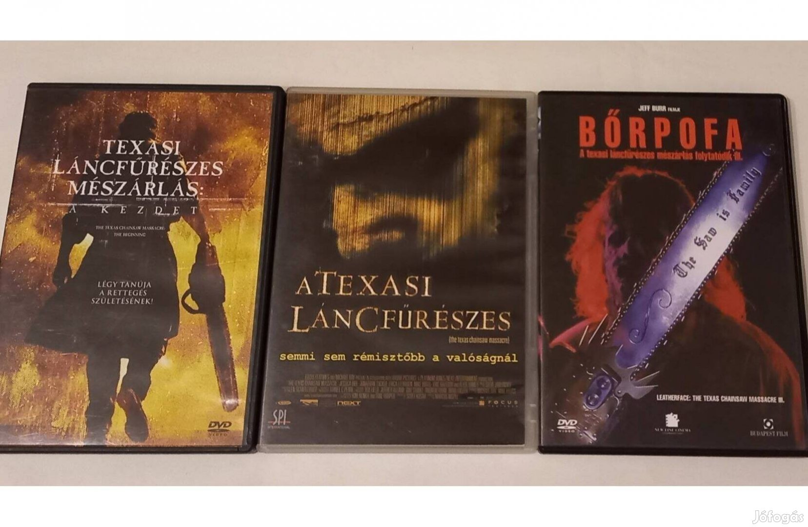 Texasi Láncfűrészes Dvd Filmek, Bőrpofa, Texasi Láncfűrészes Mészárlás