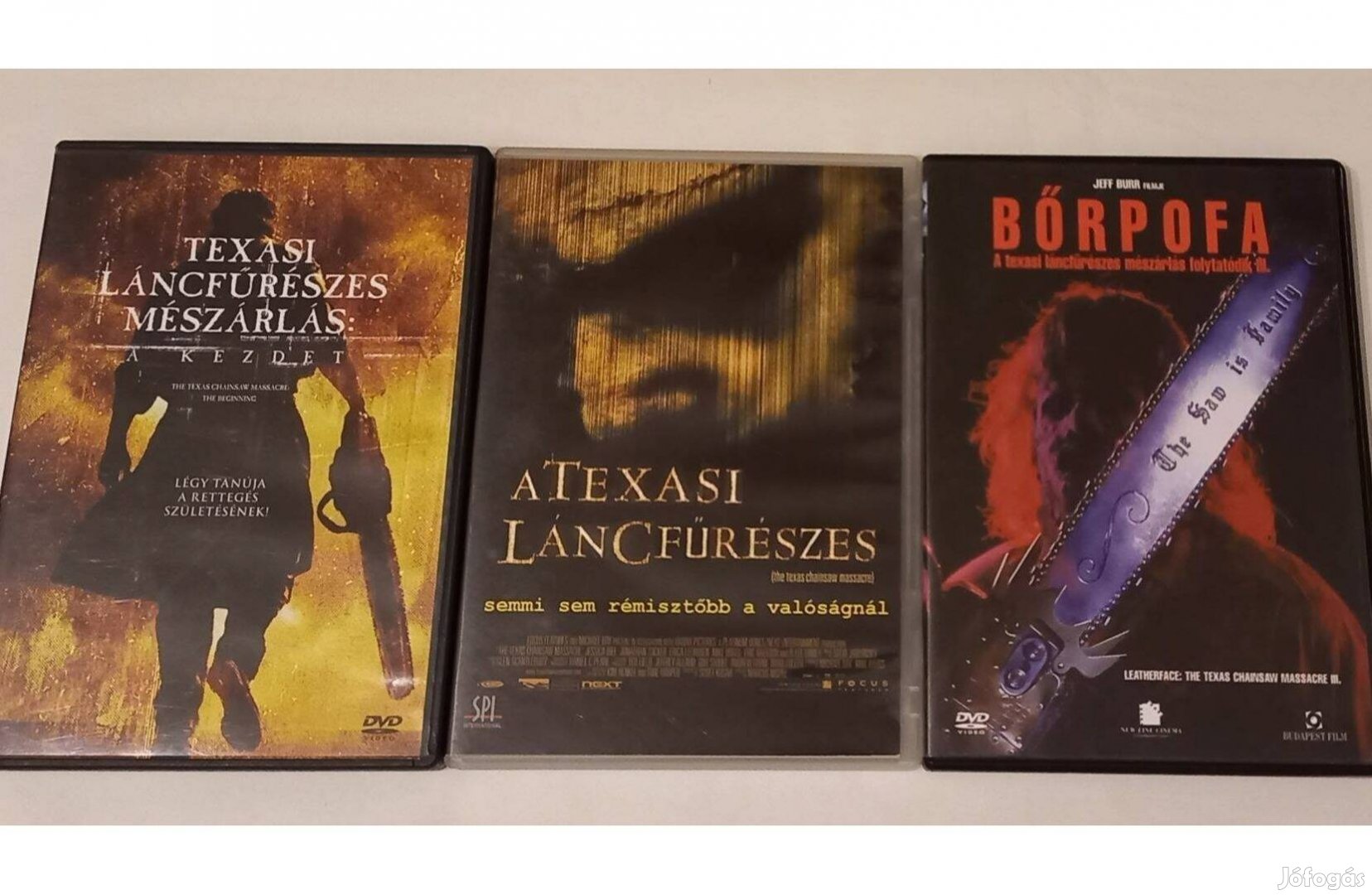 Texasi Láncfűrészes Dvd Filmek, Bőrpofa, Texasi Láncfűrészes Mészárlás