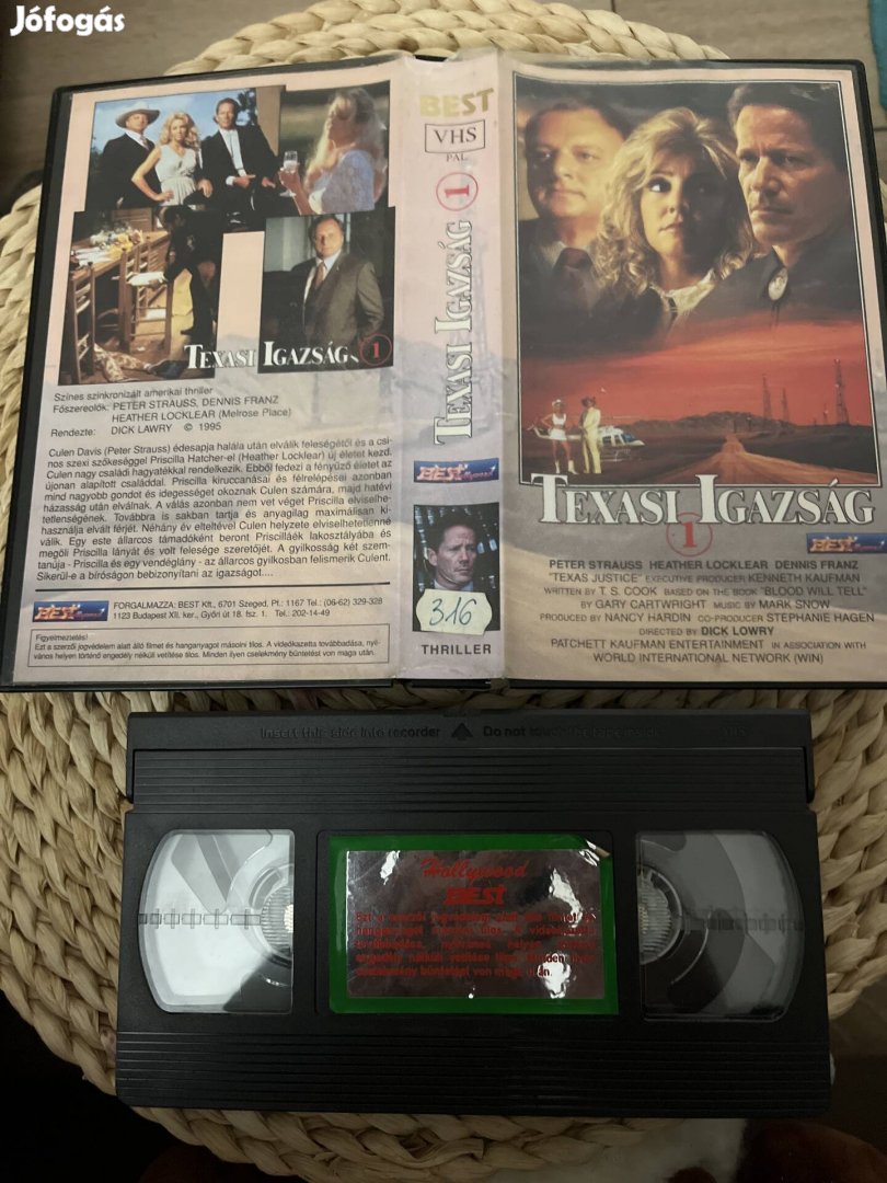 Texasi igazság 1 vhs