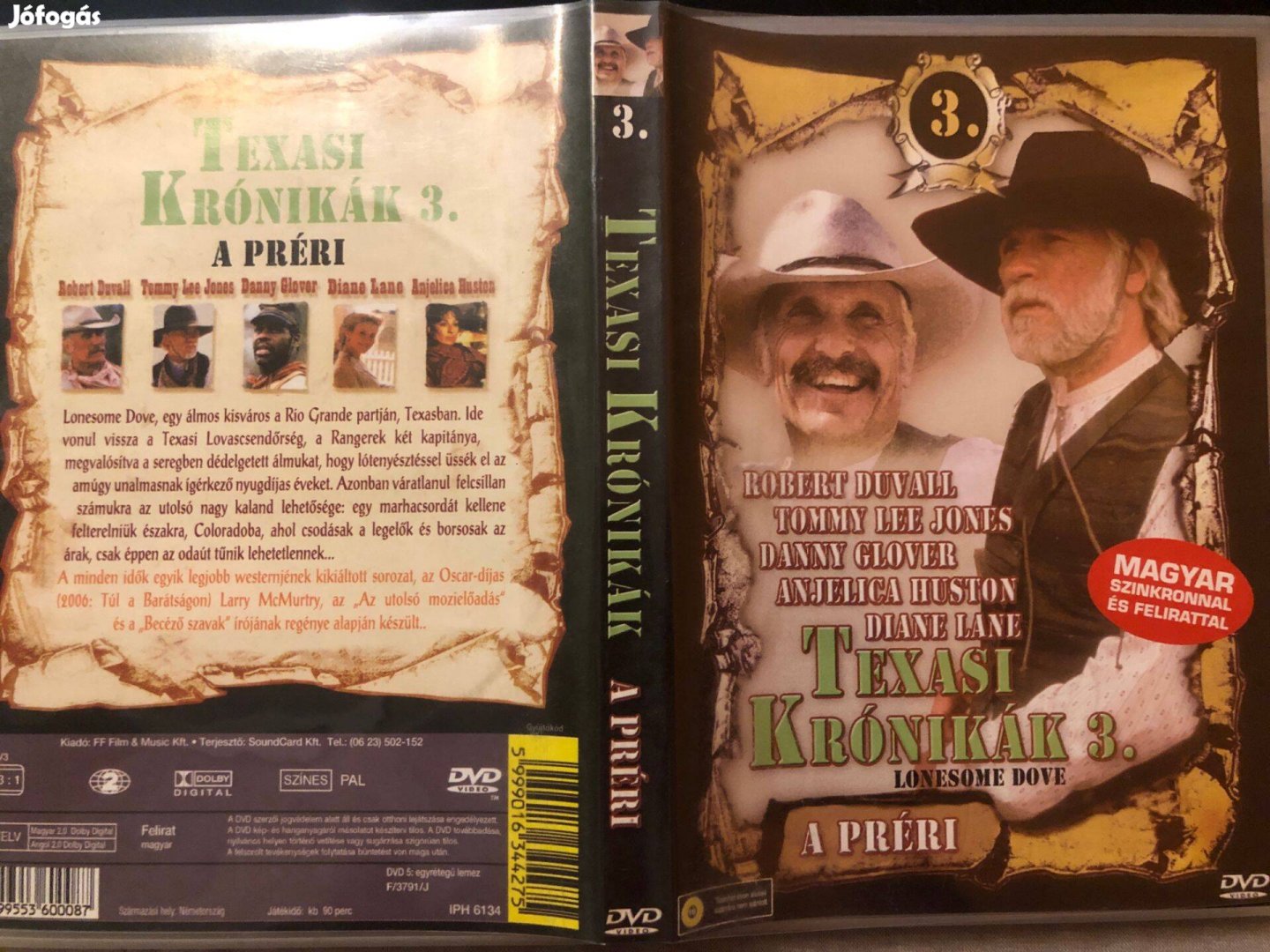 Texasi krónikák 3. (karcmentes, Robert Duvall) DVD