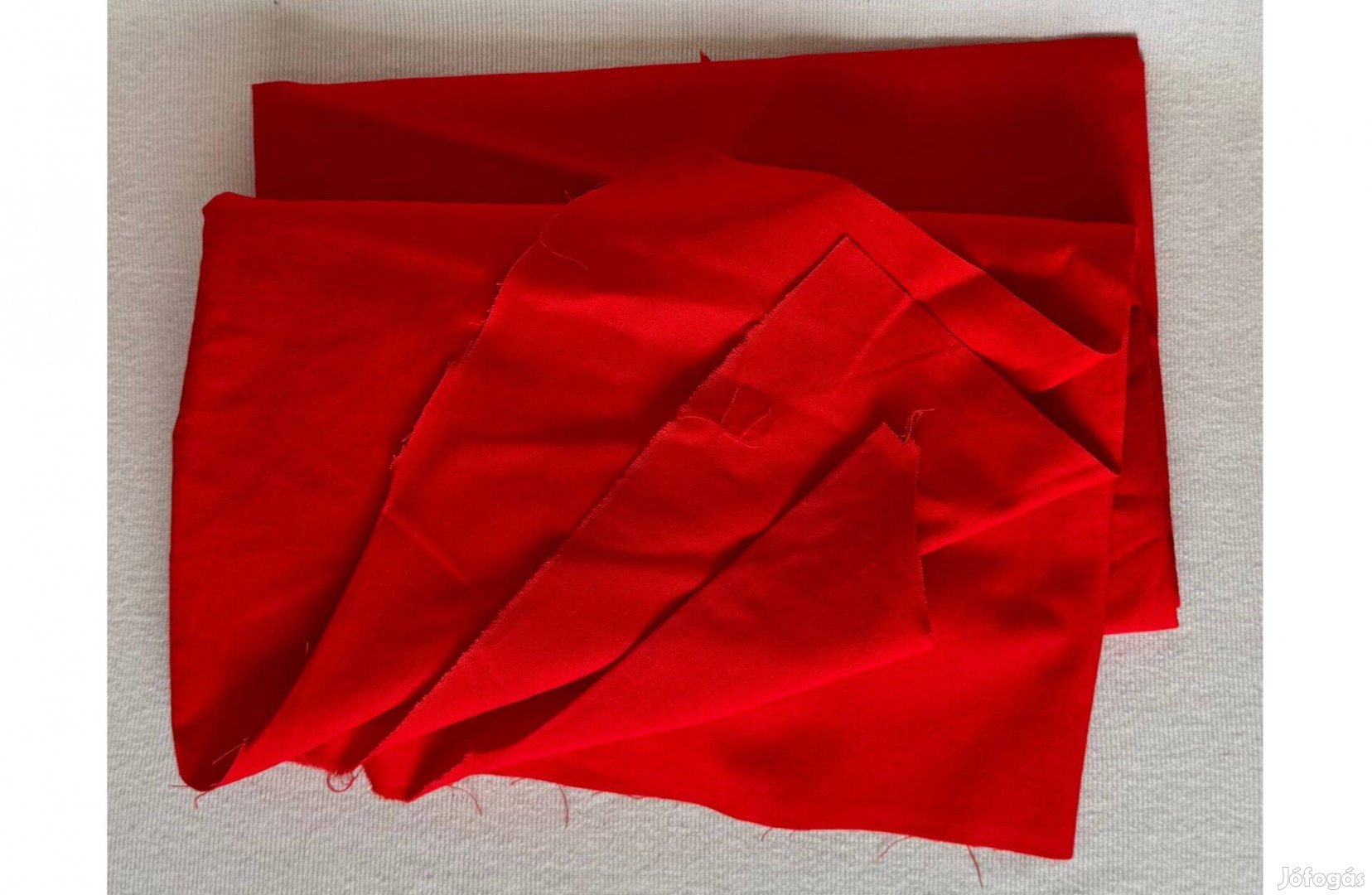 Textil - méteráru (karton) piros 1db