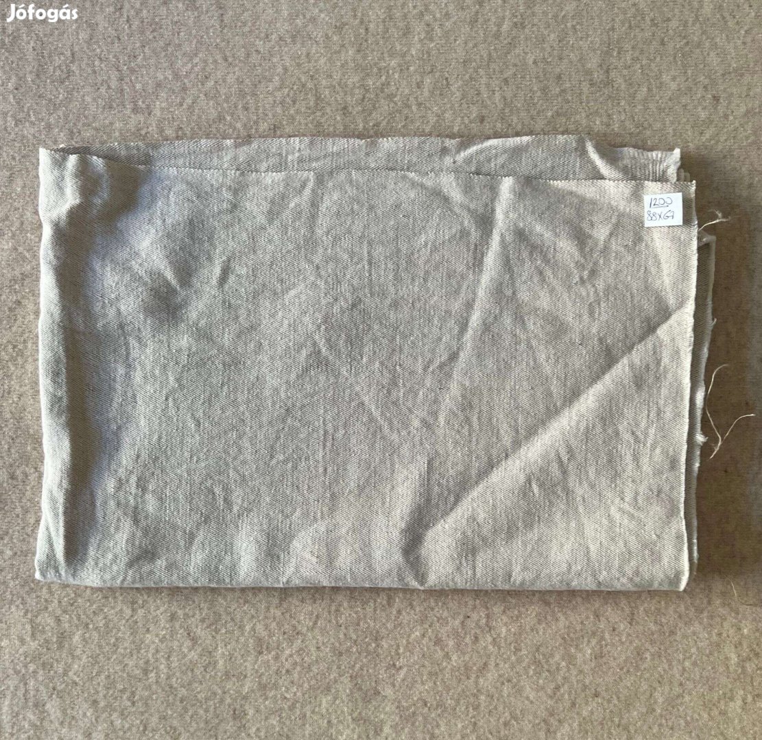 Textil - méteráru vászon drapp