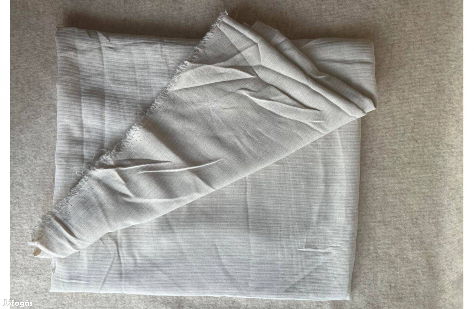Textil méteráru (vékony szövet) drapp 1 db