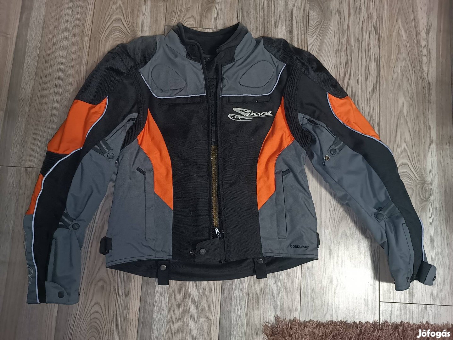 Textil motoros kabát 