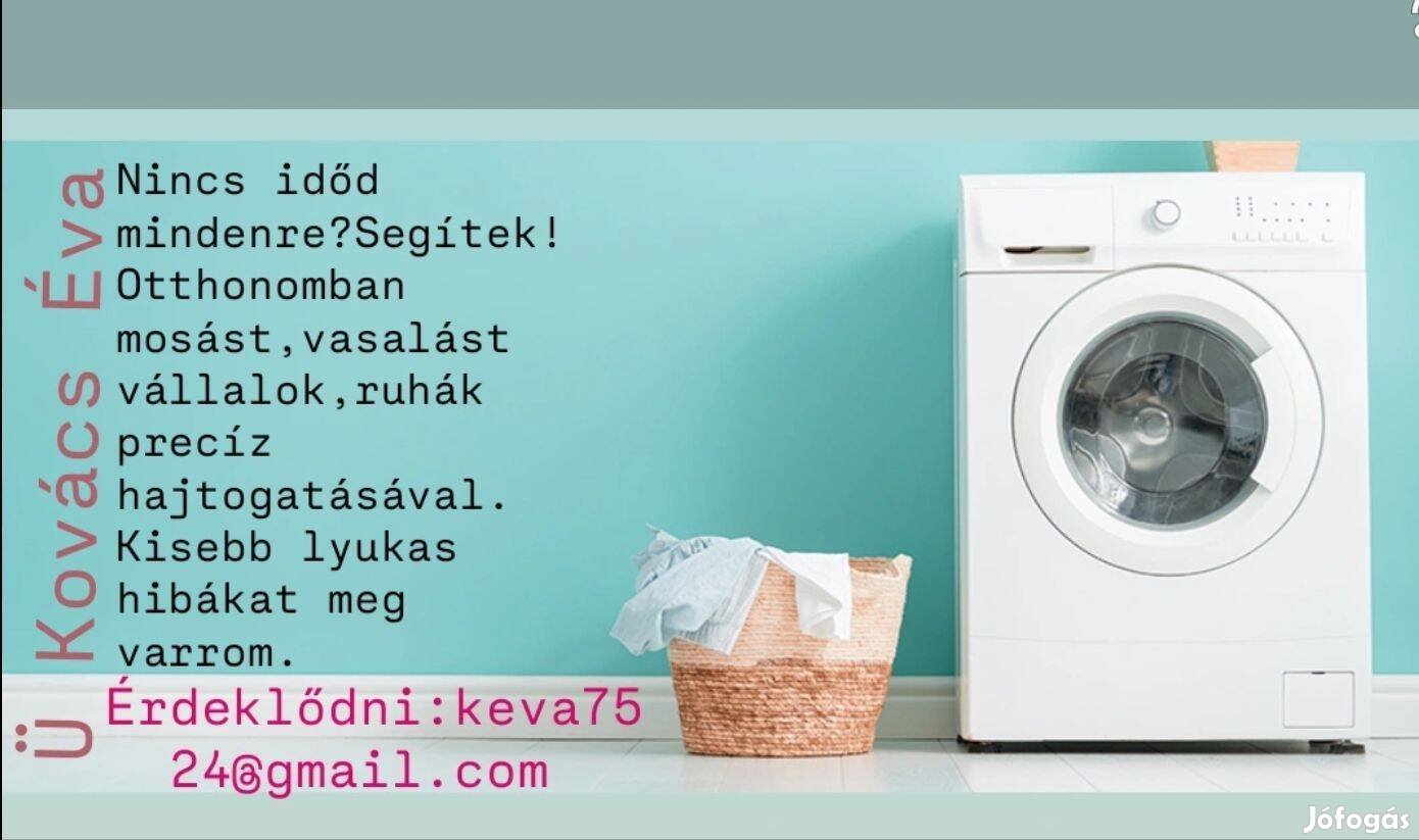 Textil vasalás, mosás