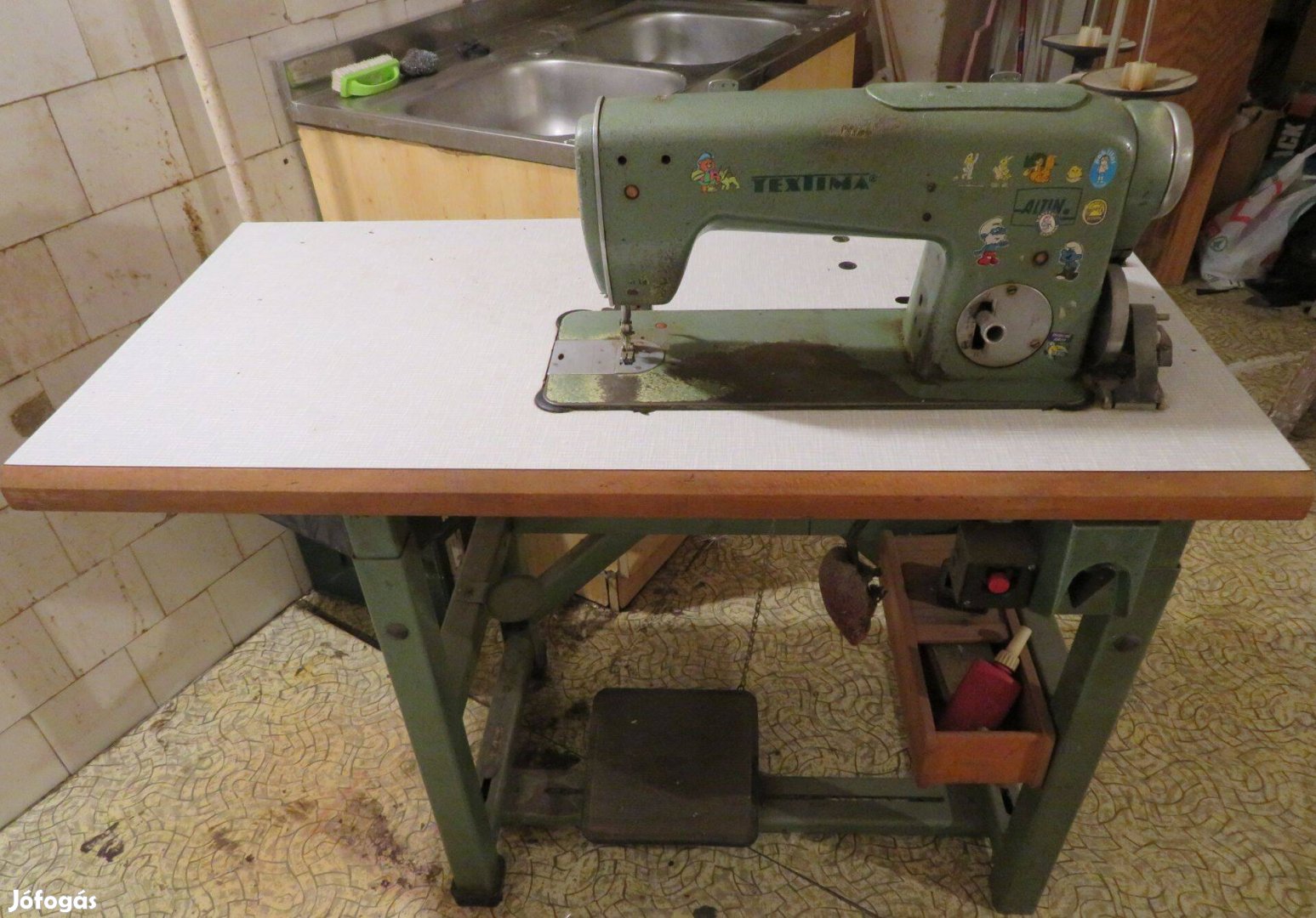 Textima ipari varrógép ingyen elvihető!