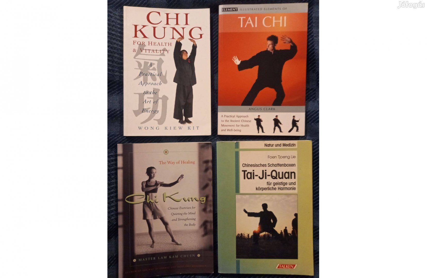 Tha Chi és Chi Kung könyvek (4 db) angol nyelven eladó