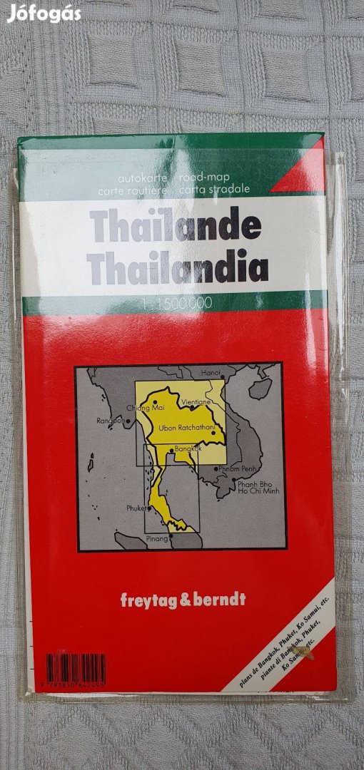 Thaiföld térkép /Freytag/