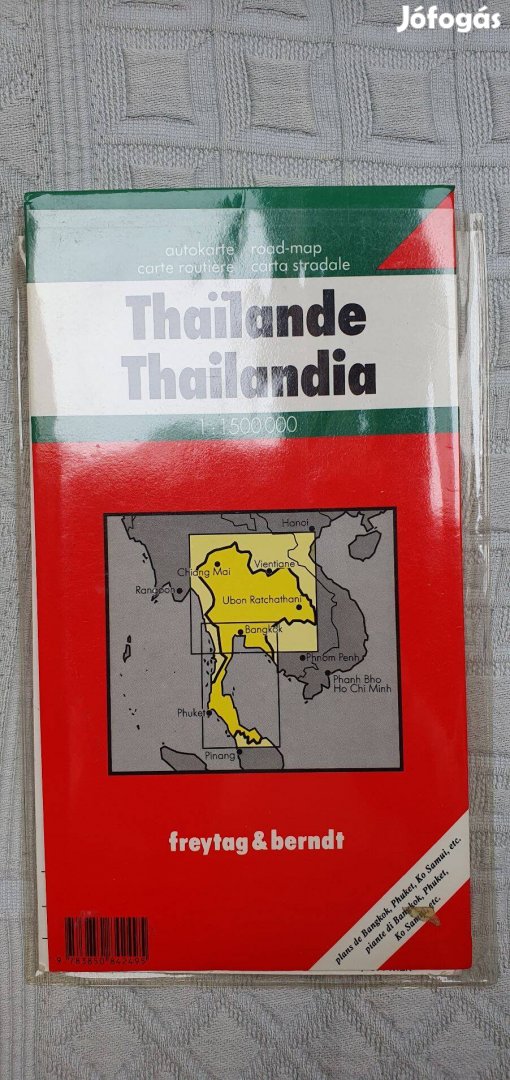 Thaiföld térkép / Freytag/