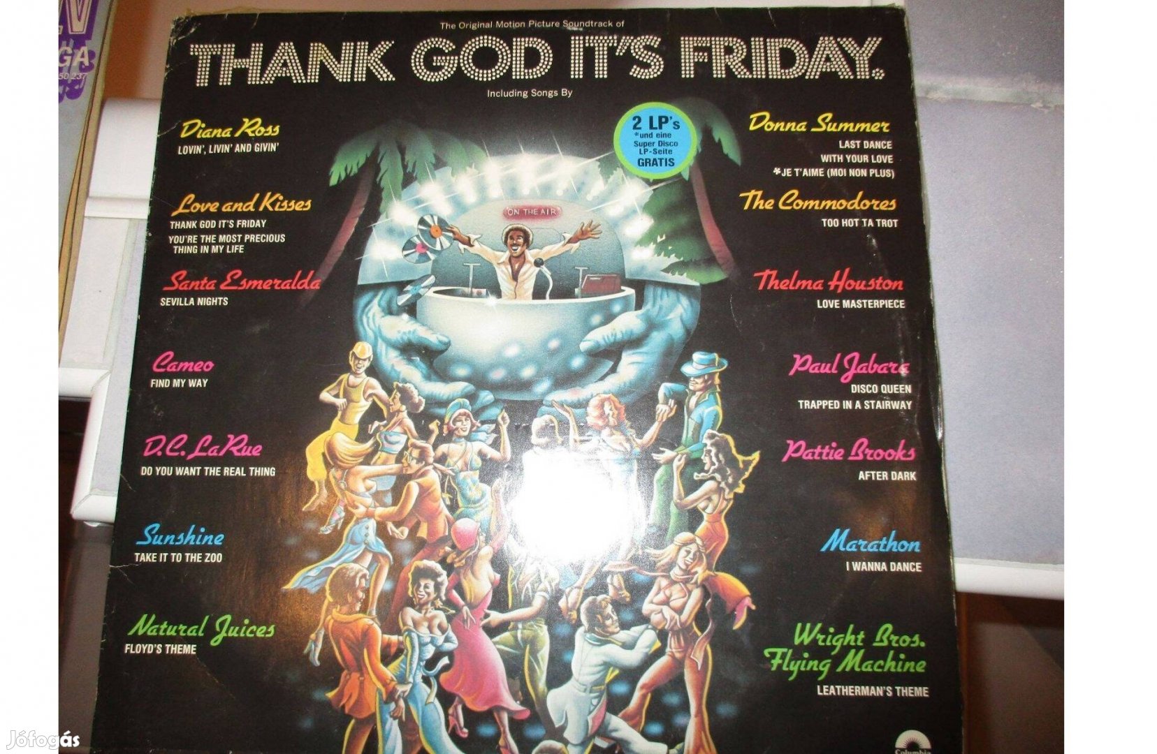 Thank god it's friday filmzene bakelit hanglemez eladó (2lp)