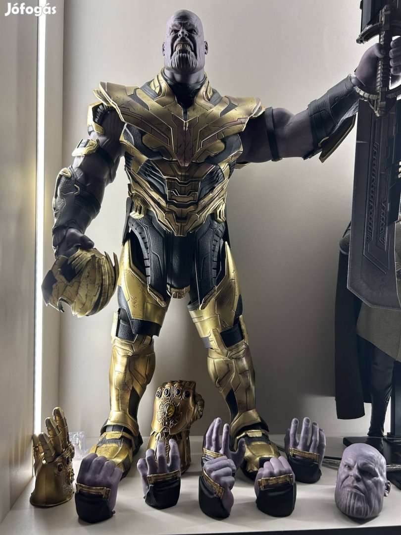 Thanos 1/6 figura! Hot Toys! 43cm