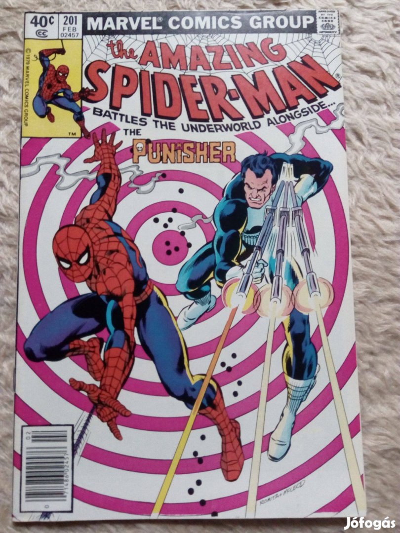 The Amazing Spider-man Marvel képregény 201. száma eladó (Megtorló)!