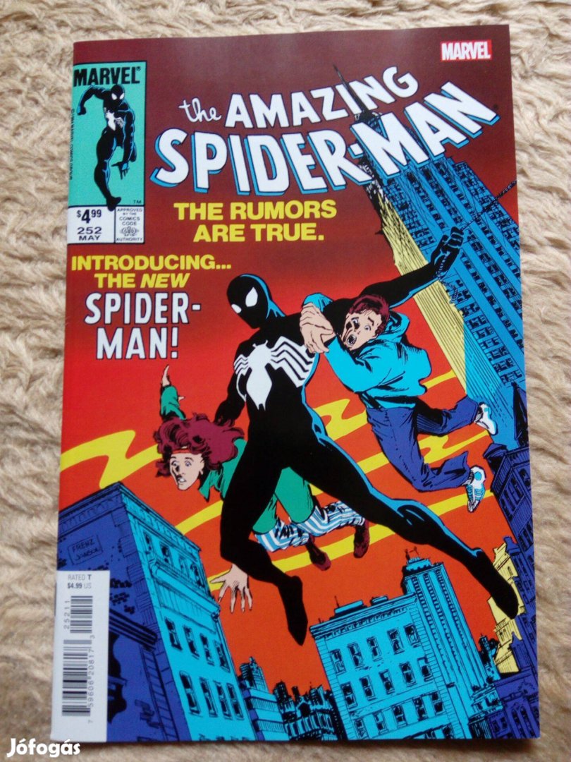The Amazing Spider-man Pókember Marvel képregény 252C. száma eladó!