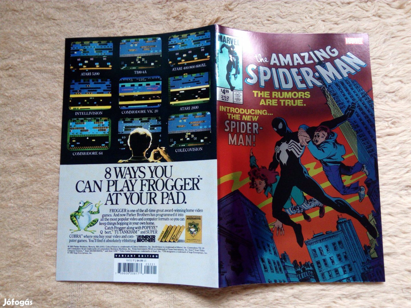 The Amazing Spider-man Pókember Marvel képregény (hasonmás): 252D szám