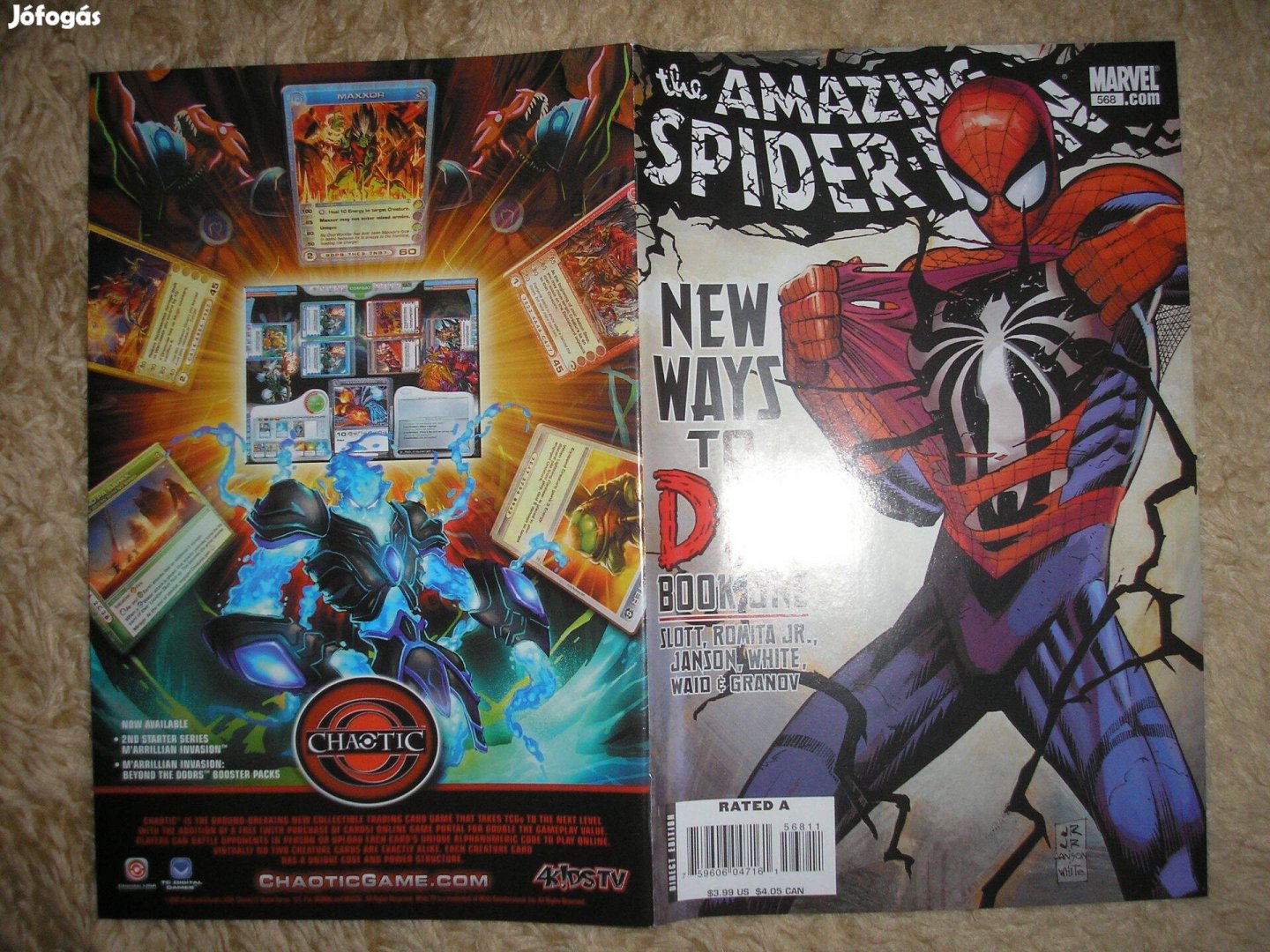 The Amazing Spider-man (1998-as széria): 568. rész A borítóval eladó!