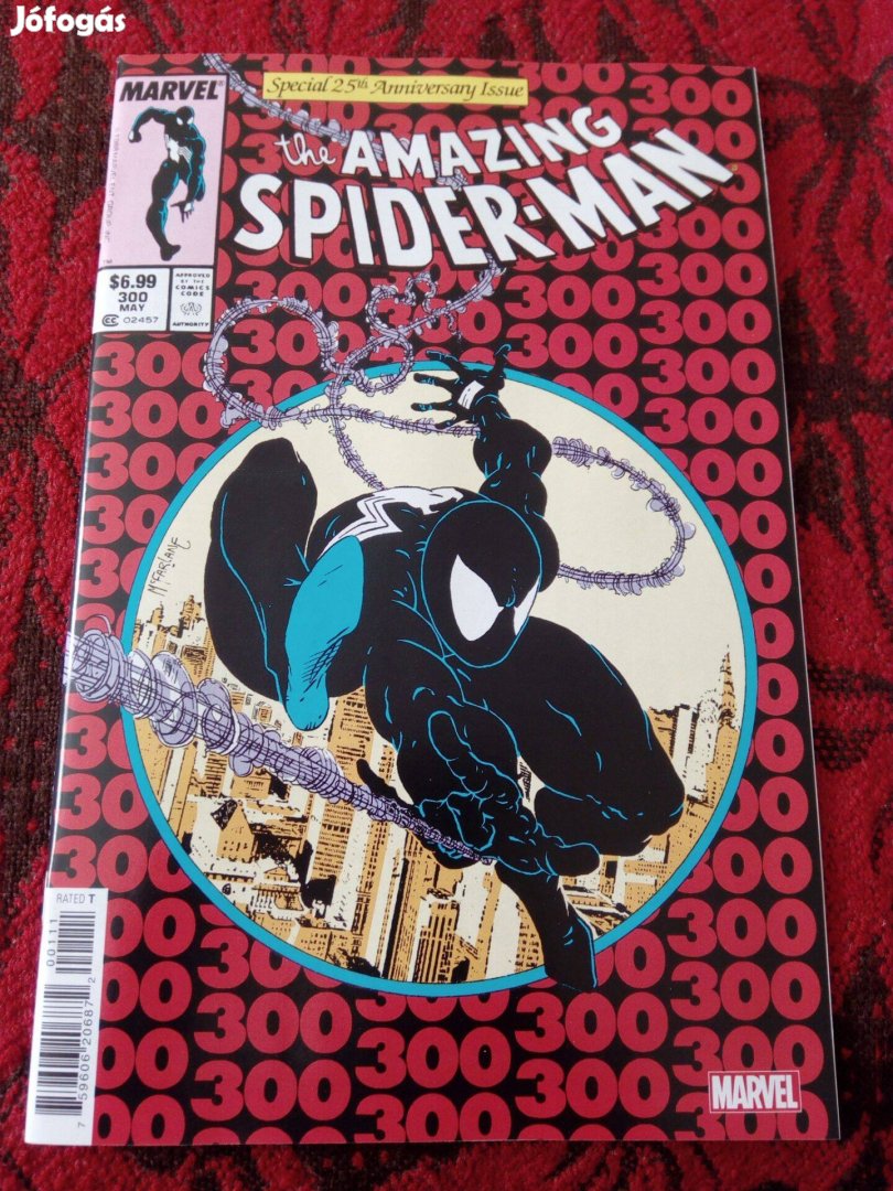 The Amazing Spider-man facsimile Marvel Pókember képregény 300A. száma